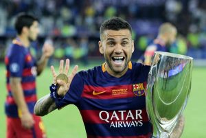 Así se despide Dani Álves del Barça