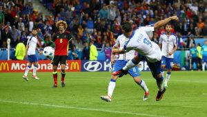 n tanto de Emanuele Giaccherini y uno Graziano Pellé dieron el triunfo a una experimentada Italia 0-2 sobre Bélgica
