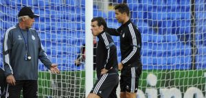 Ancelotti explica por qué CR7 y Bale tienen un físico especial