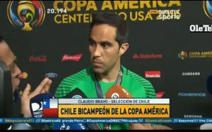 La sorpresa de Bravo tras la renuncia de Messi
