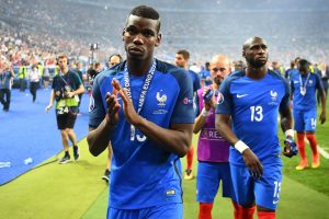Paul Pogba con Francia