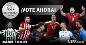 Los candidatos al mejor gol de la UEFA en la temporada 2015-2016