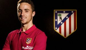 El #Atlético ha fichado al extremo portugués Diogo Jota (19 | #PaçosFerreira) por 7.200.000 €. Firma hasta 2021.