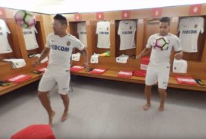 Falcao es protagonista del video con el que Mónaco presentó su nueva camiseta.