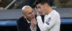 "James ha jugado menos, pero es importante para nosotros"