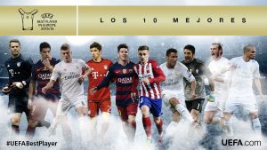 Estos son los 10 nominados al Premio al Mejor Jugador en Europa 2015/16.