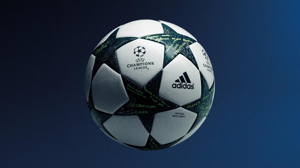 Los balones para la Champions League y Europa League
