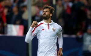 Fernando Llorente con el Sevilla