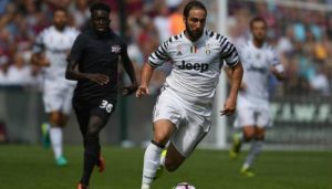 Gonzalo Higuaín con la Juventus