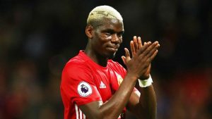 pogba con el united