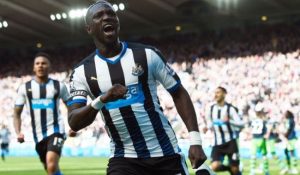 Sissoko con el Newcastle United