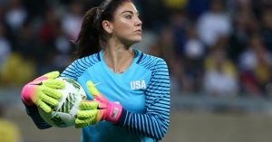HOPE SOLO, ARQUERA DE LA SELECCIÓN FEMENINA DE USA