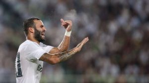 Jese molesto en un partido con la camiseta del real madrid