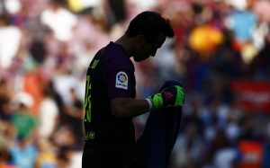 Claudio Bravo se despide del FC Barcelona