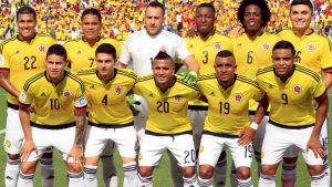 Formación de selección Colombia