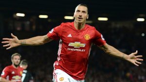 Zlatan con el Manchester United