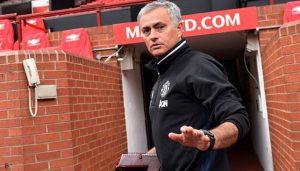 Mourinho con el United