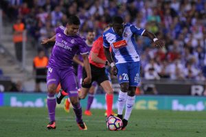 Casemiro ante el Espanyol
