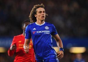 David Luiz con el Chelsea
