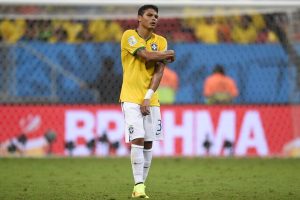 Thiago Silva como capitán de Brasil