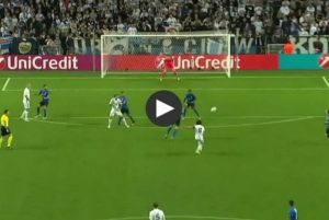 Thomas Delaney golazo en Champions League