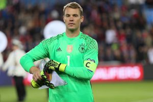 manuel neuer capitán de la selección de Alemania