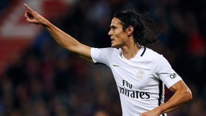 PSG derrota como visitante 6-0 al Caen con cuatro anotaciones de Edinson Cavani.