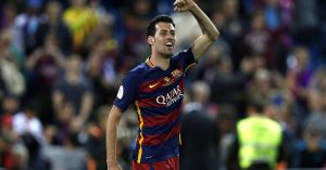 Sergio Busquets en el Barca