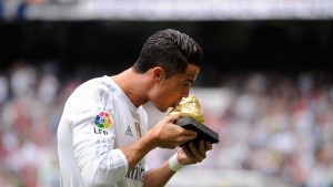 Cristiano con el Madrid