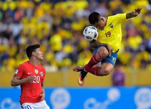 Foto entre Ecuador y Chile