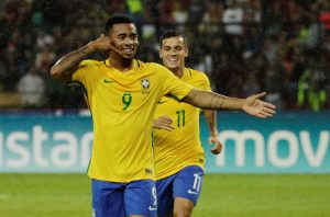 Gabriel Jesús con Brasil