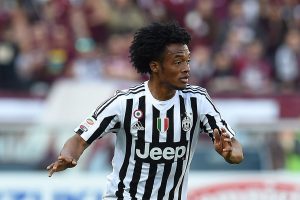 Cuadrado con la Juventus
