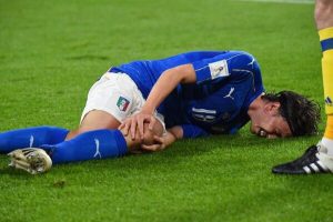 El internacional italiano Riccardo Montolivo ?? ha sufrido rotura de ligamento cruzado de la pierna izquierda
