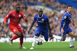 N’Golo Kanté con el Chelsea