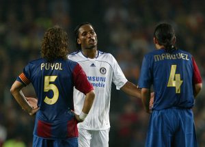 Puyol y Márquez en el Barca