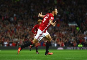 Zlatan con el United
