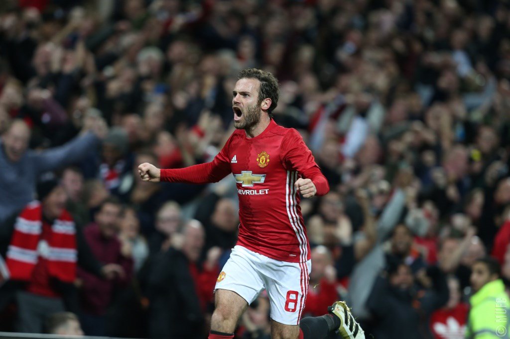 Final - Manchester City (ING) Vs (ING) Manchester United  Gol-juan-mata