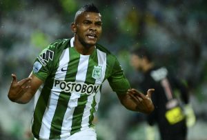 Miguel Borja con Atlético Nacional