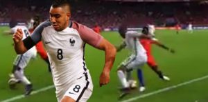 La 'ruleta' y el 'cañito' de Dimitri Payet