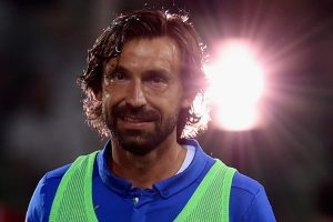 Andrea Pirlo con Italia