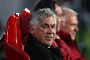 Ancelotti en el banquillo del Bayern Múnich