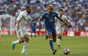 Dani Carvajal con el Real Madrid