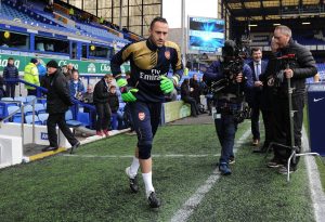 David Ospina con el Arsenal