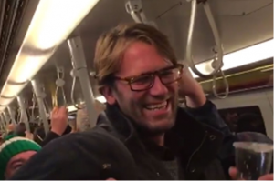 Doble de Klopp en el metro