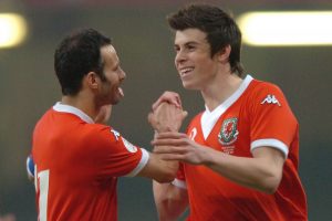 Gareth Bale y Ryan Giggs