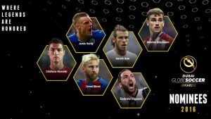 Globe Soccer Awards candidatos