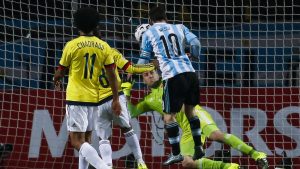 Messi habla del partido contra colombia