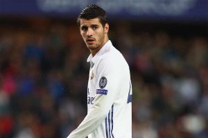 Morata en el Madrid