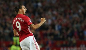 Zlatan con el Manchester United