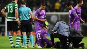 nuevo parte médico de la lesión de gareth bale con el real madrid en champions league